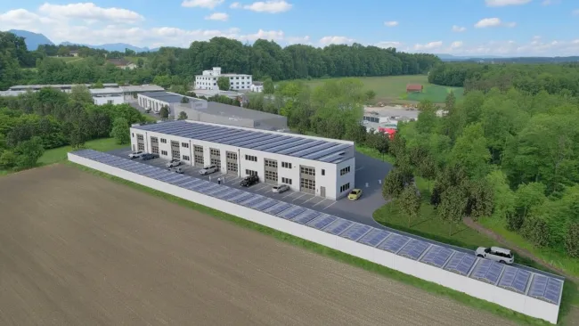 Betriebs-/Produktions- oder Lagerhallen mit Flächen von 59 - 175 m² im Gewerbepark Rüstorf / Schwanenstadt zu verkaufen / vermieten (Top 14c) - Bild