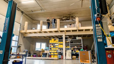 Betriebs-/Produktions- oder Lagerhallen mit Flächen von 59 - 175 m² im Gewerbepark Rüstorf / Schwanenstadt zu verkaufen / vermieten (Top 08c)