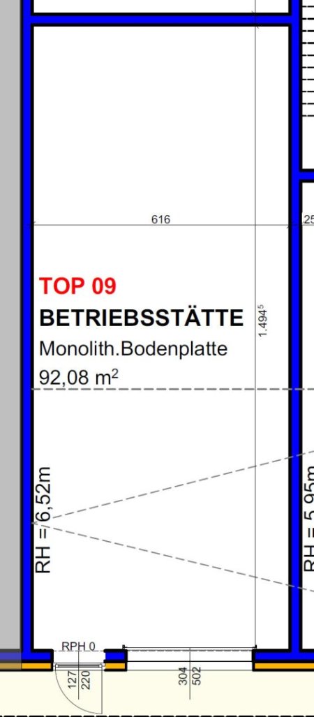 Betriebs-/ Büro-/ Produktion-/ Lagerflächen zwischen ca. 50 - 308 m² Fläche für Start-Ups und Gewerbebetriebe im Grünwallpark Ansfelden zu vermieten (Top 09)