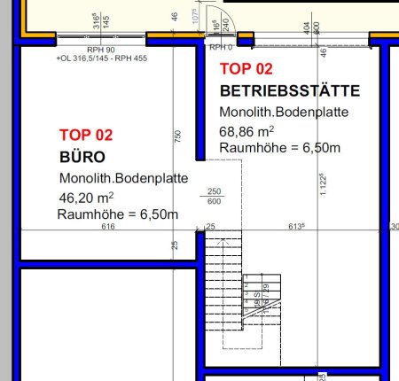 Betriebs-/ Büro-/ Produktion-/ Lagerflächen zwischen ca. 50 - 308 m² Fläche für Start-Ups und Gewerbebetriebe im Grünwallpark Ansfelden zu vermieten (Top 02)