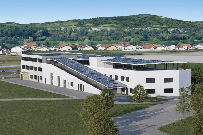 Betriebs-/ Büro-/ Produktion-/ Lagerflächen zwischen ca. 50 - 308 m² Fläche für Start-Ups und Gewerbebetriebe im Grünwallpark Ansfelden zu vermieten (Top 02) - Titelbild
