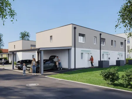 MIETFREI IN DIE ZUKUNFT AB € 1.090,- / MONAT! Schlüsselfertige Doppel- & Reihenhäuser mit großzügige Gartenfläche in attraktiver Lage in Rüstorf / Schwanenstadt