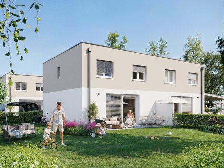 MIETFREI IN DIE ZUKUNFT AB € 1.090,- / MONAT! Schlüsselfertige Doppel- & Reihenhäuser mit großzügige Gartenfläche in attraktiver Lage in Rüstorf / Schwanenstadt