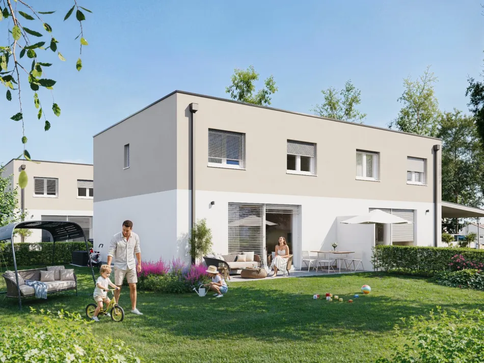 MIETFREI IN DIE ZUKUNFT AB € 1.090,- / MONAT! Schlüsselfertige Doppel- & Reihenhäuser mit großzügige Gartenfläche in attraktiver Lage in Rüstorf / Schwanenstadt - Bild