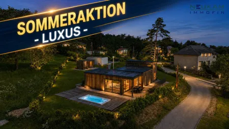 SOMMERAKTION-Elektrofahrzeug inkludiert* Luxus in Forchtenstein – Ein besonderer Rückzugsort im Grünen auf 1.654 m², Whirl-, Swimpool, Sauna und beeindruckendem Weitblick