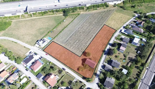 Großes Baugrundstück 5.129m² in Bad Vöslau – Bauträgergelegenheit - Titelbild