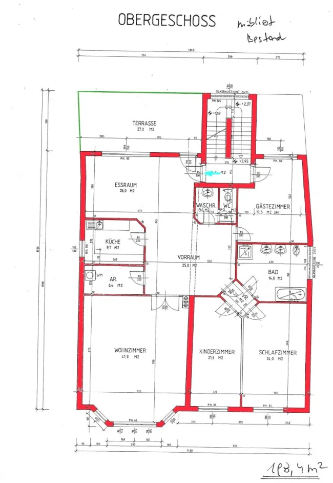 198m² Wohnung oder Büro in Wolkersdorf Stadt - Bild