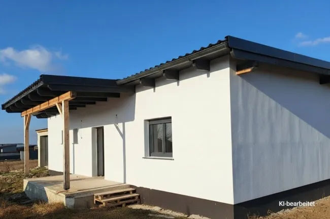 Neubau / Erstbezug in Neuruppersdorf: 100m² Wohnfläche, Garten, Terrasse, 3 Zimmer uvm… - Titelbild