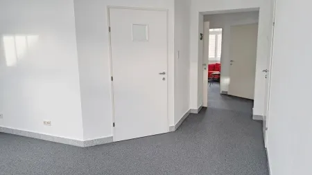 Gang zu den Büros