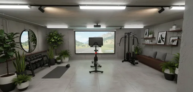 Heimgym KI generiert
