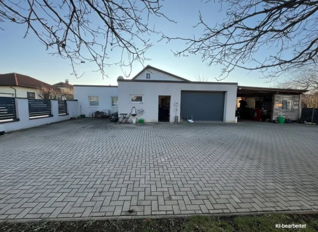 Garage Außenansicht