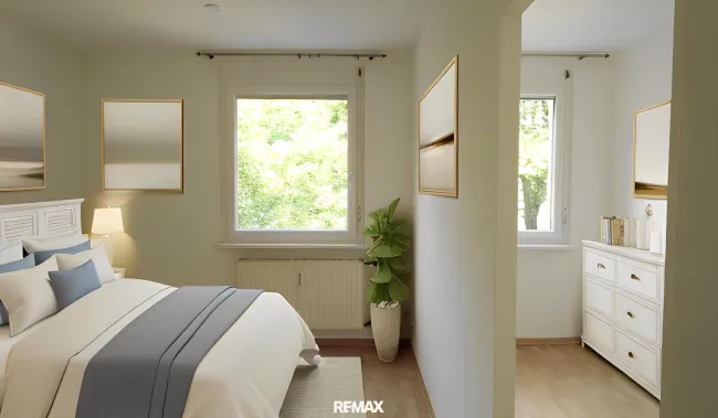 Home Staging Schlafzimmer 1