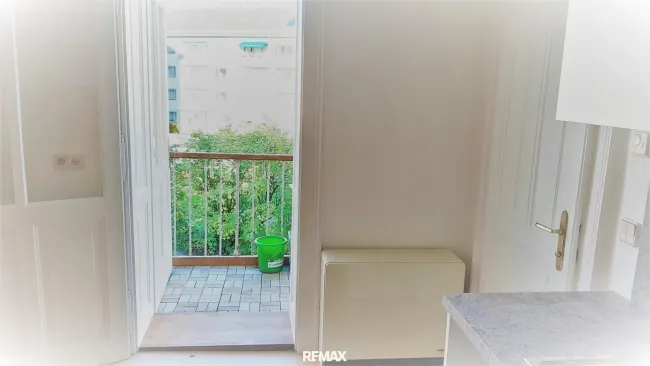 Ausgang Balkon