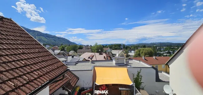 Aussicht von Balkon