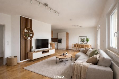 Modernes Wohnzimmer (KI Visualisierung)