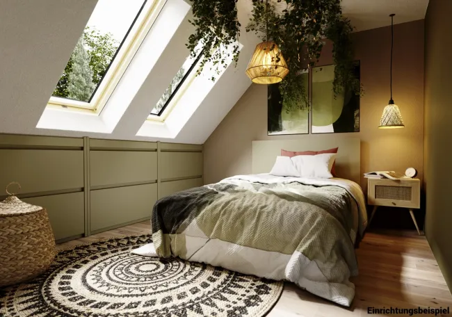 Einrichtungsbeispiel Schlafzimmer 1