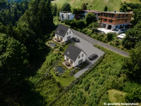 NAHE INNSBRUCK: Sonniges Grundstück im GRÜNEN mit geplantem NEUBAU-Einfamilienhaus zu kaufen!