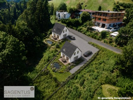 NAHE INNSBRUCK: Sonniges Grundstück im GRÜNEN mit geplantem NEUBAU-Einfamilienhaus zu kaufen!