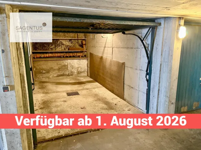 Versperrbare Garagenbox in Amras ab 1. August zu mieten - Titelbild