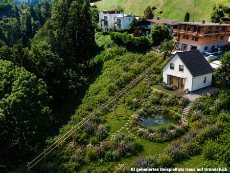 NAHE INNSBRUCK: Sonniges Grundstück im GRÜNEN mit geplantem NEUBAU-Einfamilienhaus zu kaufen!