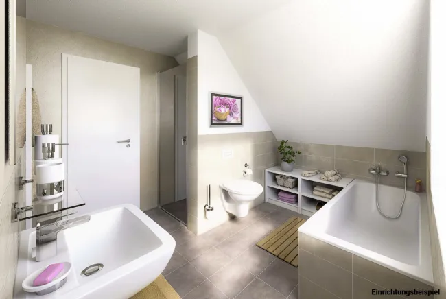 Einrichtungsbeispiel Badezimmer
