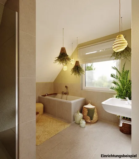 Einrichtungsbeispiel Badezimmer
