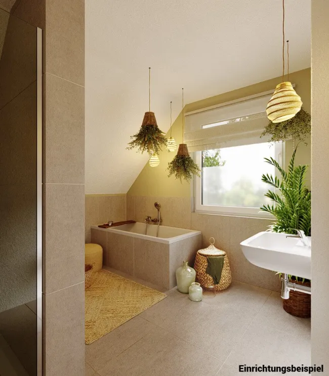Einrichtungsbeispiel Badezimmer