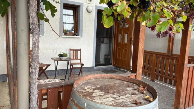 Traumhafte Presshaus-Oase in Jetzelsdorf - vollsaniert, Wohnküche, Schlafzimmer, Bad, WC - Titelbild