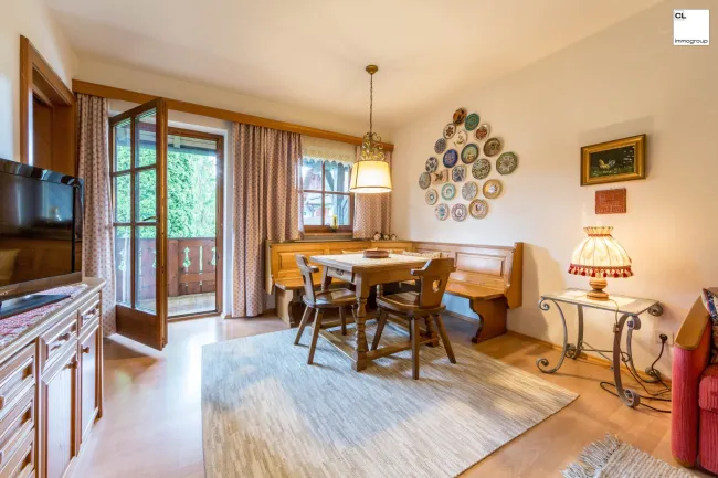 RESERVIERT: Mondsee genießen; Stilvolle 2-Zimmer-Wohnung mit Zweitwohnsitznutzung - Bild