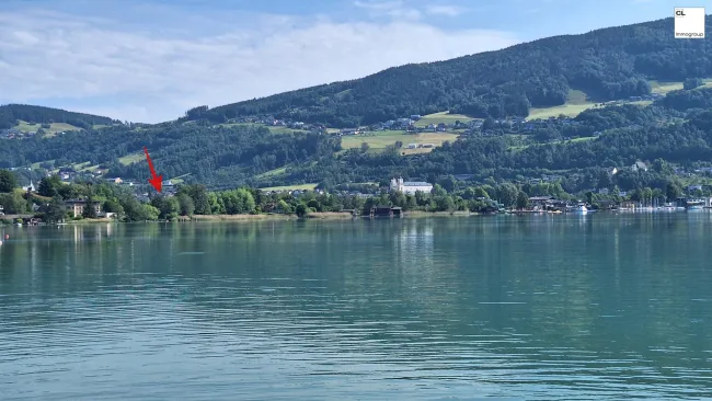Erste Reihe Mondsee - Badeplatz zentrumsnah gelegen - Titelbild