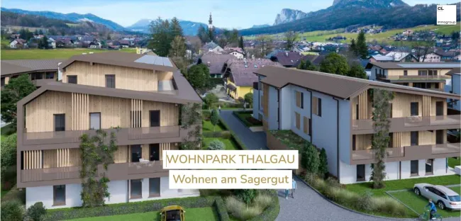 Trendige 2-Zimmer Wohnung in Thalgau - Bild