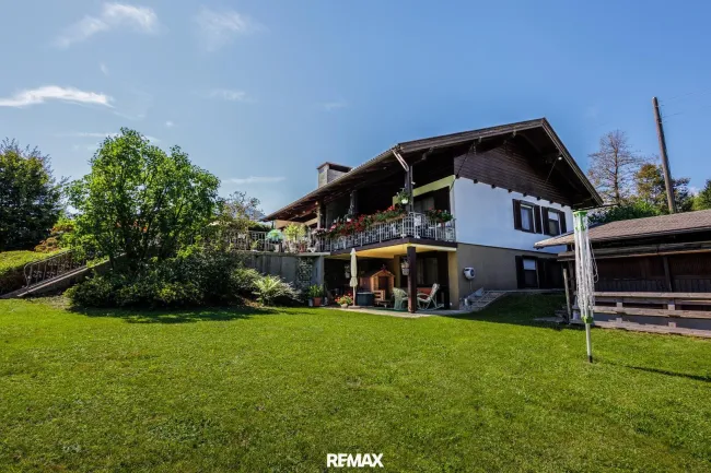 Blick Richtung Haus