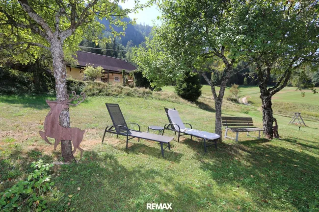 Ruheplatz im Garten