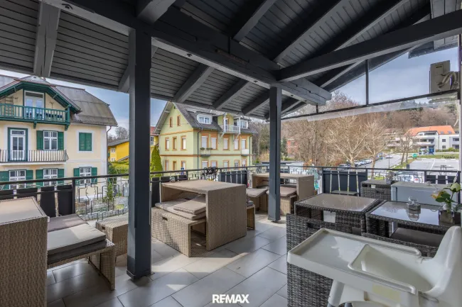 Frühstücksterrasse/Balkon