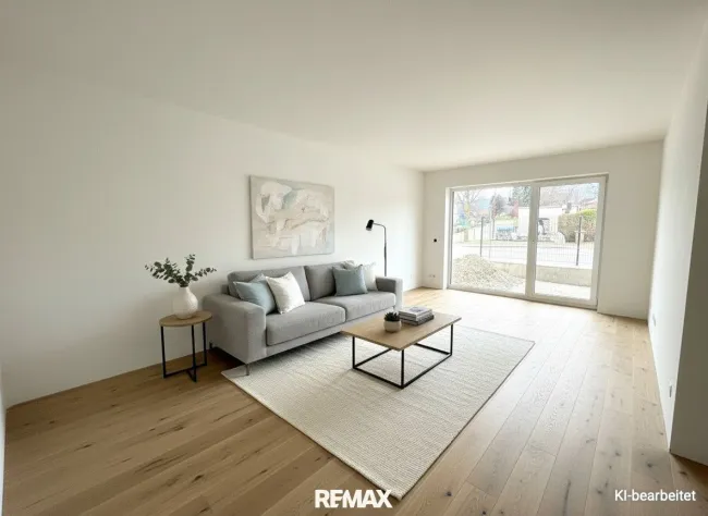 Wohnzimmer - virtuelles Homestaging