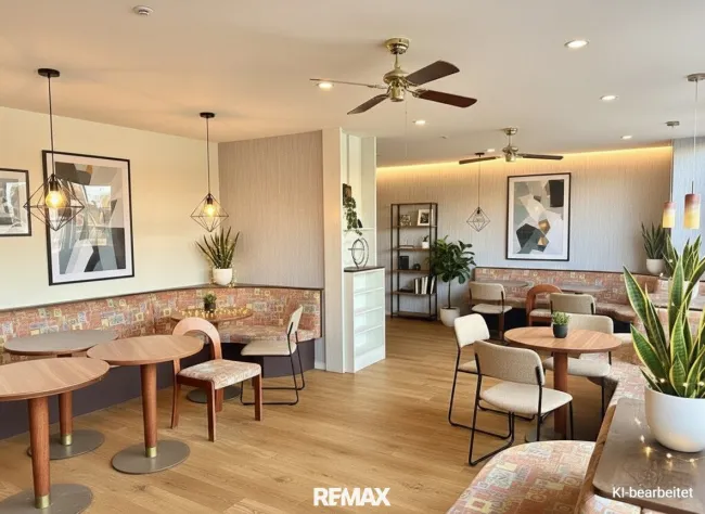 Gastraum Homestaging/KI bearbeitet