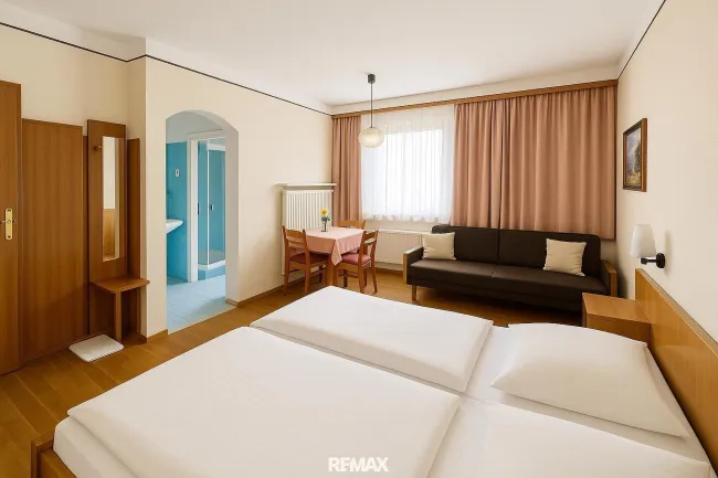 Doppelzimmer mit Badezimmer