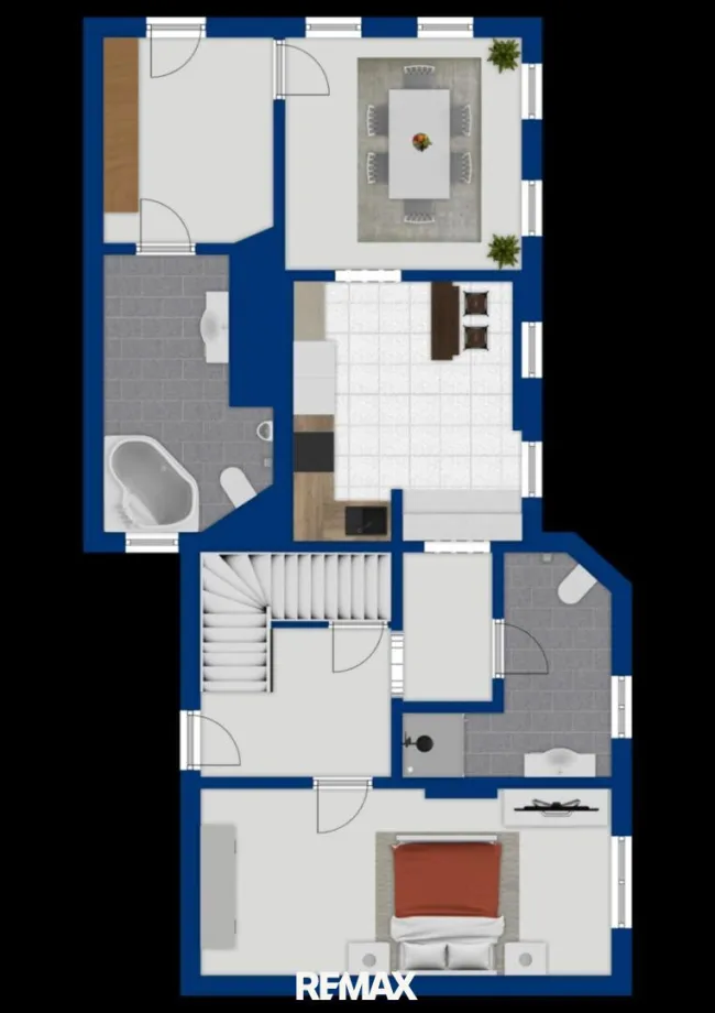 Gästehaus Grundriss EG