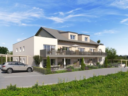 Erstbezug: Traumhafte 3-Zi Gartenwohnung in Ried i.I., Terrasse, 69,5 m², €333.000