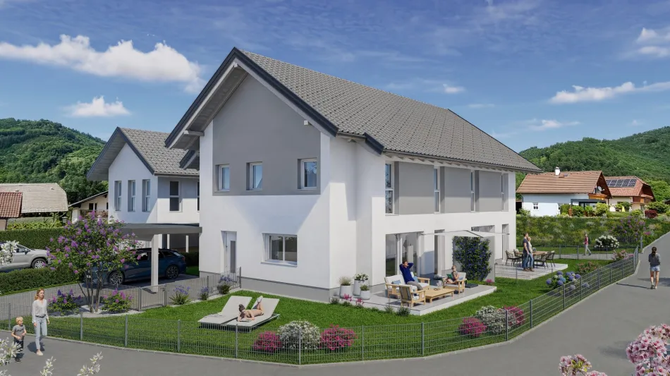 NEU am Wolfgangsee: Doppelhaushälfte in Winkl / St. Gilgen - Titelbild