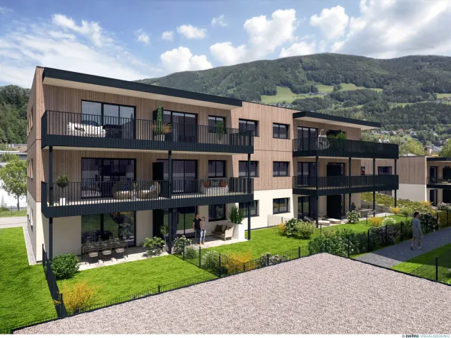 Traumhafte Lage in Seenähe: 4-Zimmer-Wohnung mit Balkon in St. Lorenz | bereits in Bau - Bild