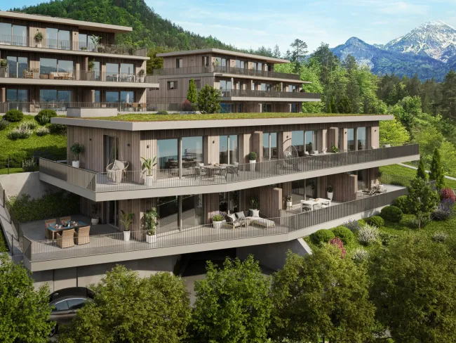 Moderne 2-Zimmer-Wohnung in Egg am Faaker See – Erstbezug mit Balkon und Tiefgarage! - Titelbild