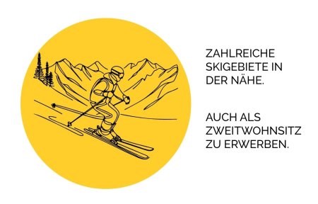 ZWEITWOHNSITZ inmitten zahlreicher Skigebiete | 3-Zimmer Wohnung mit Terrasse