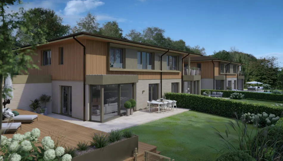 MIT SEEZUGANG! Exklusive 4-Zimmer Wohnung XXL-Terrasse direkt am Mattsee - Titelbild