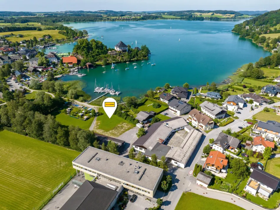 Einmalige Gelegenheit: Grundstück mit Seezugang am Mattsee - Titelbild