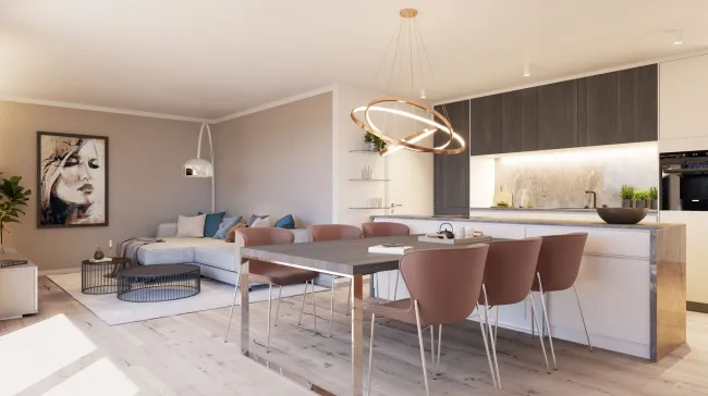 NEU! Charmante 3-Zimmer-Wohnung mit Balkon in Hinterbuch - Bild