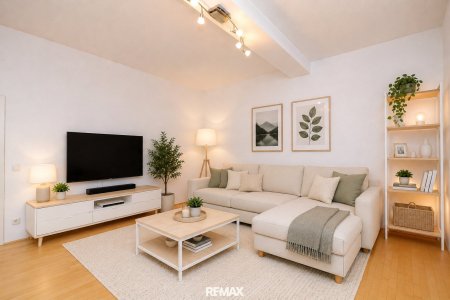 Wohnzimmer virtuell eingerichtet