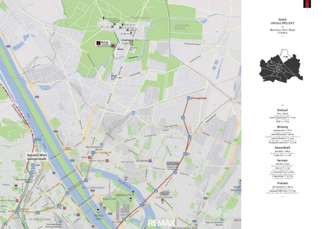 Lageplan Wien gesamt