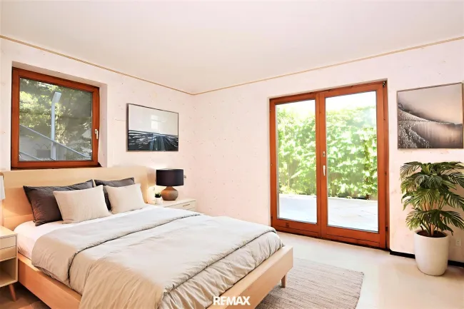 Schlafzimmer (virtuell eingerichtet)