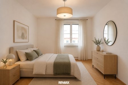 Schlafzimmer (virtuell eingerichtet)